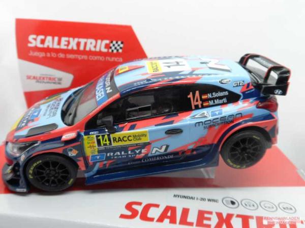 Hyundai i-20 WRC #14 N.Solans / M.Martin Rally RACC Catalunya 2021 SCX1:32 Auslaufmodell Restbestand