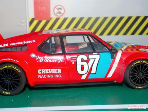 BMW M1 IMSA GTO 1981  "Joe Crevier Racing" Al Unser, Jr. / Joe Crevier SCX ADVANCFD 1:32 E10452