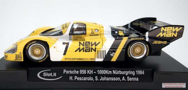 Porsche 956 K Kurzheck Nürburgring 1984 Fahrer Senna/Pescarolo SICA09M Slot.it 1:32 
