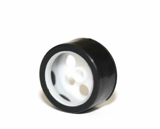 Rubber ZERO GRIP low profile SLICK - 15,5 x 8,5 mm - for wheel of 14 to 15 mm. Ø -