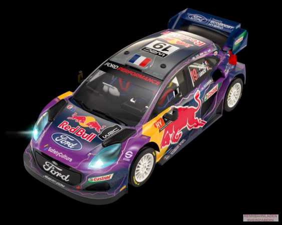 Ford Puma Rally WRC S. Loeb Rally Monte Carlo 2022 (4WD) SCX ADVACE 1:32