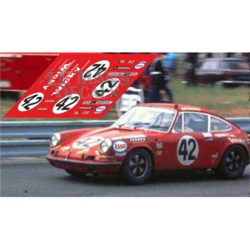 P 911S Le Mans 1970 #42 Decal 1:32