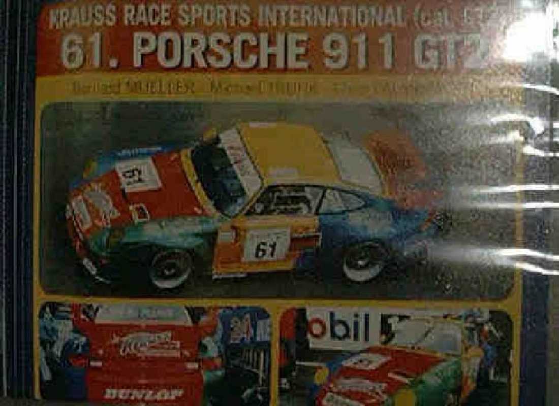 Porsche 911 GT2 Evo 98 Le Mans 98 n°61 Krauss Race Sports Decal 1:32