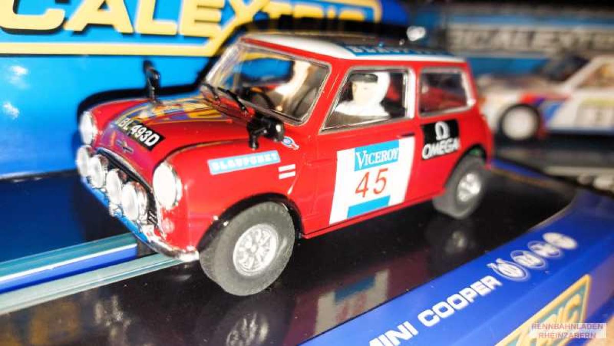 Morris Mini Cooper S Mk 1 1275 1.000 Lakes Rally 1966 Winner Timo Makinen / Pekka Keskitalo