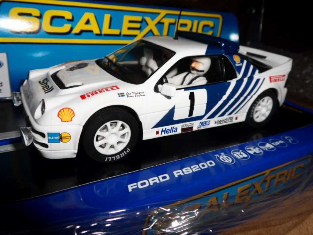 Ford RS 200 No.1 Rally Sweden 1986 Fahrer Blomqwist