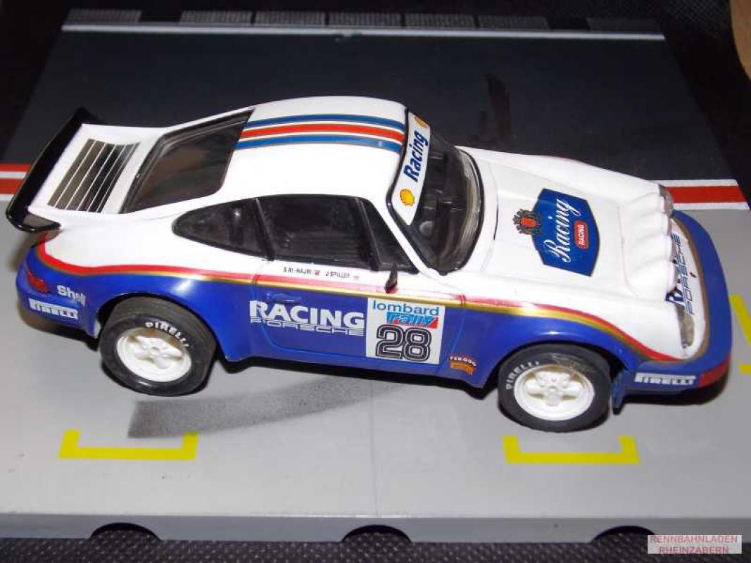 Porsche 911 SC RS al-Hajri/Spiller 1984 Lombard RAC rally SCX Colección Altaya ohne Box
