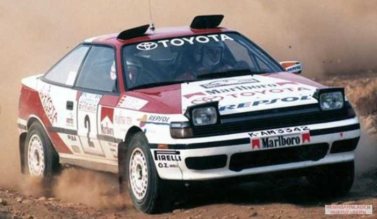 Toyota Celica ST165 Carlos Sainz / Luis Moya Safari Kenya Rally 1990 SCXU10396