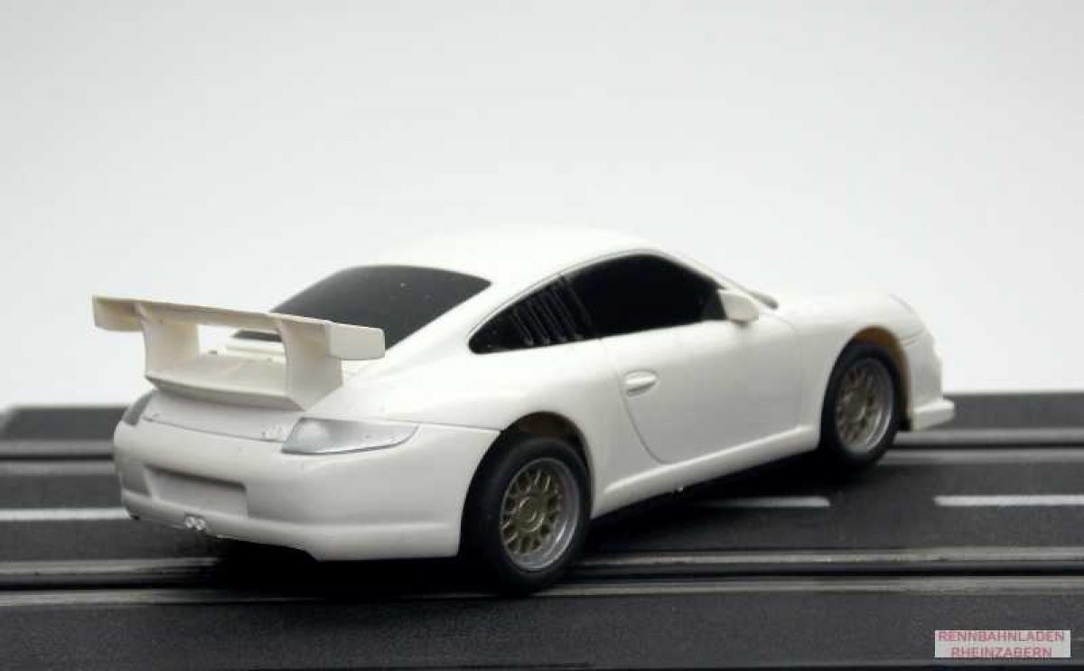 Porsche 911 GT3 "Action-System" weiss 1:43 SCX Compact 
