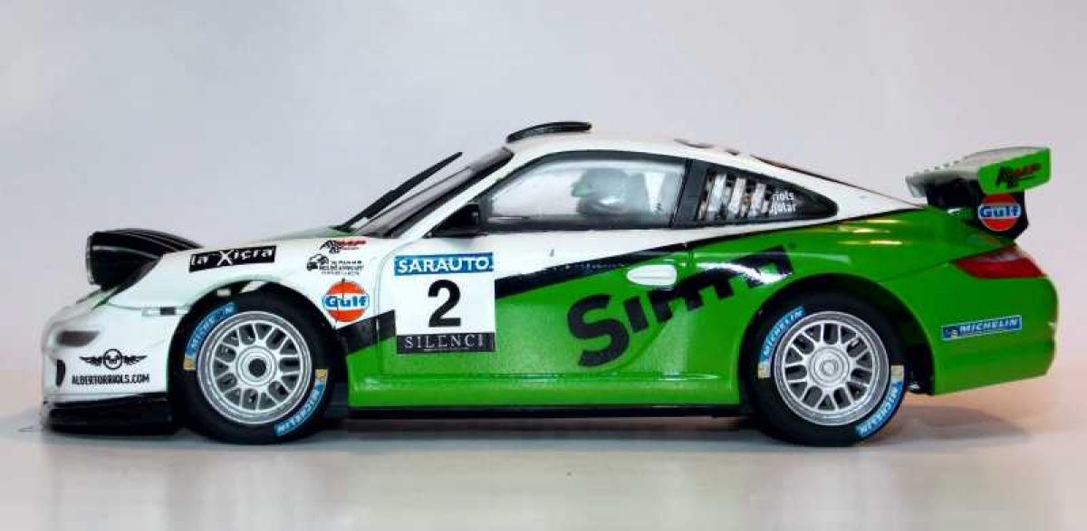 Porsche 911 RALLY "Orriols" SCX 1:32  Auslaufmodell Restbestand