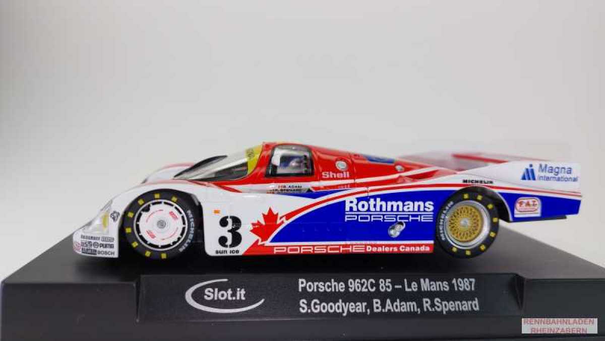 Porsche 962 C MAGNA, #.3 24h Le Mans 1987 Slot it CA34D