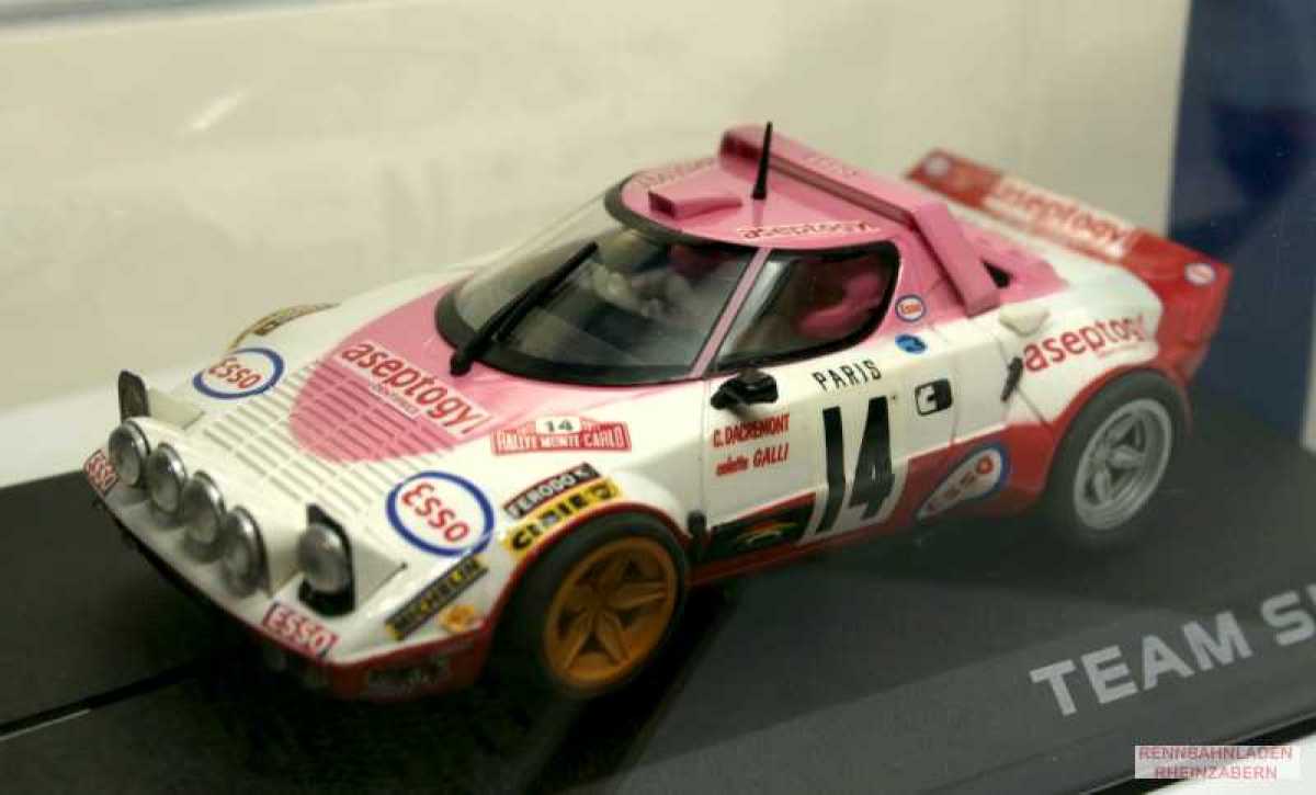 Lancia Stratos "Aseptogyl"No.14 Rally Monte Carlo 1977 C. Dacremont Team Slot 1:32