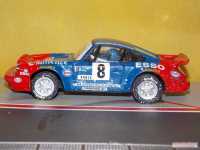Porsche 911 SC 3.Platz Monte Carlo Rally 1982 #8 J-L.Therier / M.Vial SCX Colección Altaya ohne Box